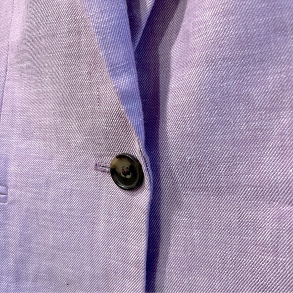J.Crew Parke blazer in stretch linen size 6 (lilac color) - Picture 3 of 10